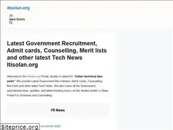 Sites similar to itisolan.org