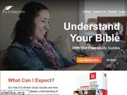 Sites similar to itiswritten.study