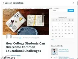 Sites similar to itlessoneducation.com