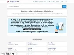 Sites similar to itllyrics.com