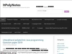 Sites similar to itpolynotes.com