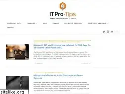 Sites similar to itpro-tips.com