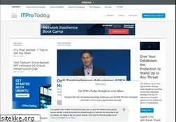 Sites similar to itprotoday.com
