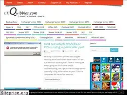 Sites similar to itquibbles.com