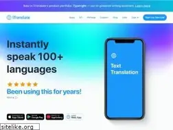 Sites similar to itranslate.com