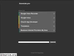 Sites similar to itranslate.pro