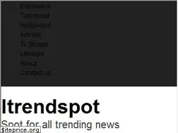 Sites similar to itrendspot.com