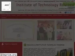 Sites similar to itrroorkee.edu.in