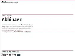 Sites similar to itsabhi.com