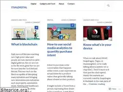 Sites similar to itsaldigital.wordpress.com