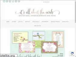Sites similar to itsallaboutthecards.com