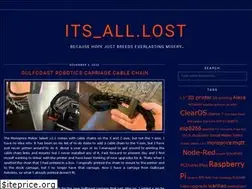 Sites similar to itsalllost.com