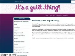 Sites similar to itsaquiltthing.com
