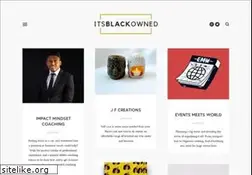 Sites similar to itsblackowned.com