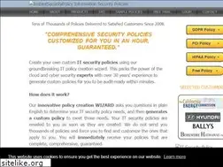 Sites similar to itsecuritypolicies.com