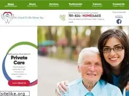 Sites similar to itsgoodtobehomeinc.care
