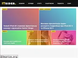 Sites similar to itsider.com.ua