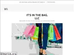 Sites similar to itsinthebagllc.com
