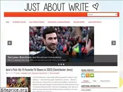 Sites similar to itsjustaboutwrite.com