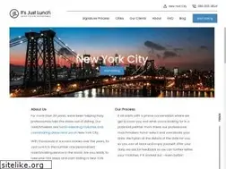 Sites similar to itsjustlunchnewyorkcity.com