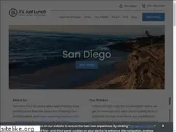 Sites similar to itsjustlunchsandiego.com