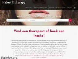 Sites similar to itsjusttherapy.com