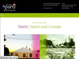 Sites similar to itsmypartyrentals.com
