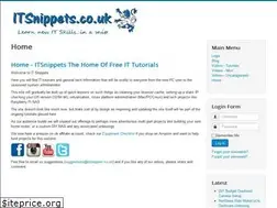 Sites similar to itsnippets.co.uk