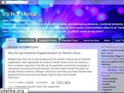 Sites similar to itsnotmental.blogspot.com