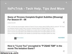 Sites similar to itspctrick.blogspot.com
