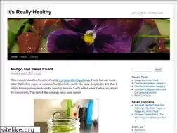 Sites similar to itsreallyhealthy.com