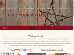 Sites similar to itsrustic.com