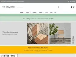 Sites similar to itsthyme.com