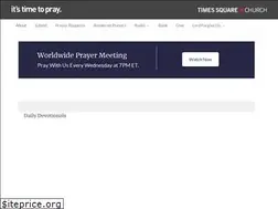 Sites similar to itstimetopray.org