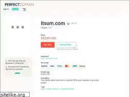 Sites similar to itsum.com