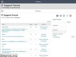Sites similar to itsupportforum.net