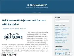 Sites similar to ittechnologist.wordpress.com