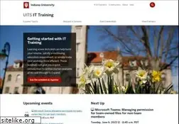 Sites similar to ittraining.iu.edu