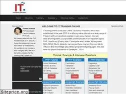 Sites similar to ittrainingonline.co.in