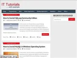 Sites similar to ittutorialswithexample.com