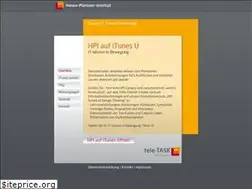 Sites similar to itunes.hpi.uni-potsdam.de