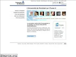 Sites similar to itunesu.umontreal.ca
