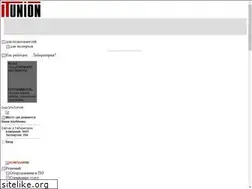 Sites similar to itunion.ru