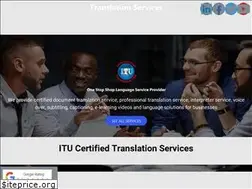 Sites similar to itutranslationservices.com
