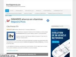 Sites similar to itvcitaprevia.es