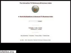 Sites similar to itvdictionary.com