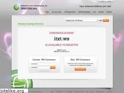 Sites similar to itxt.ws