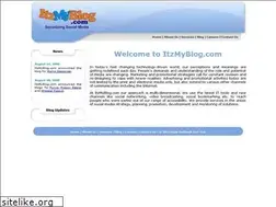 Sites similar to itzmyblog.com