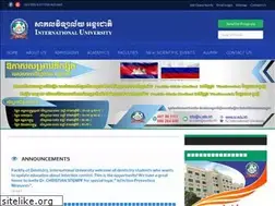 Sites similar to iu.edu.kh
