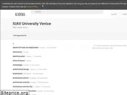 Sites similar to iuav.academia.edu